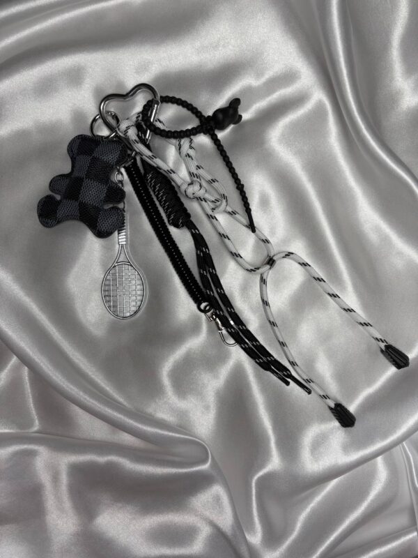 PORTACHIAVI BLACK & WHITE
