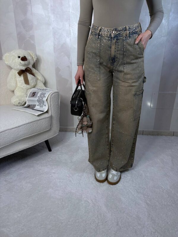 JEANS CARGO SHIMMER - immagine 2