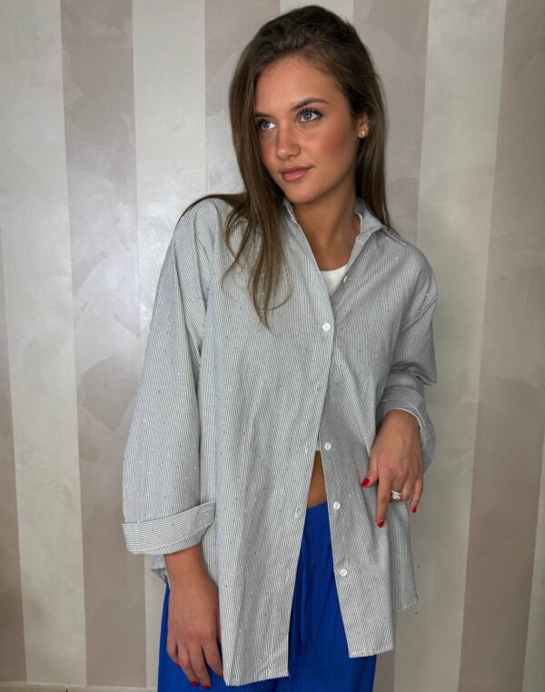 CAMICIA STRASS